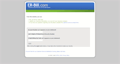 Desktop Screenshot of er-bill.com